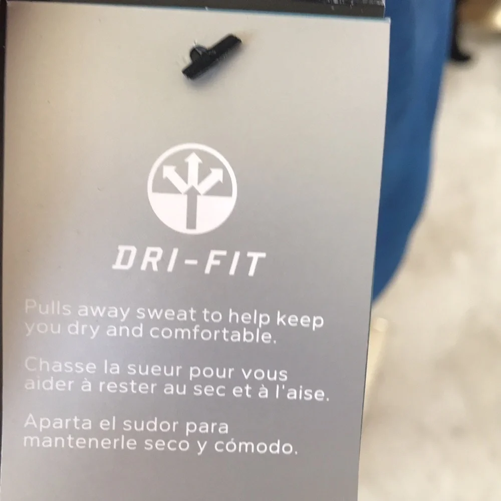 Brand New Nike Dri-Fit Blue Racerback Tank Top